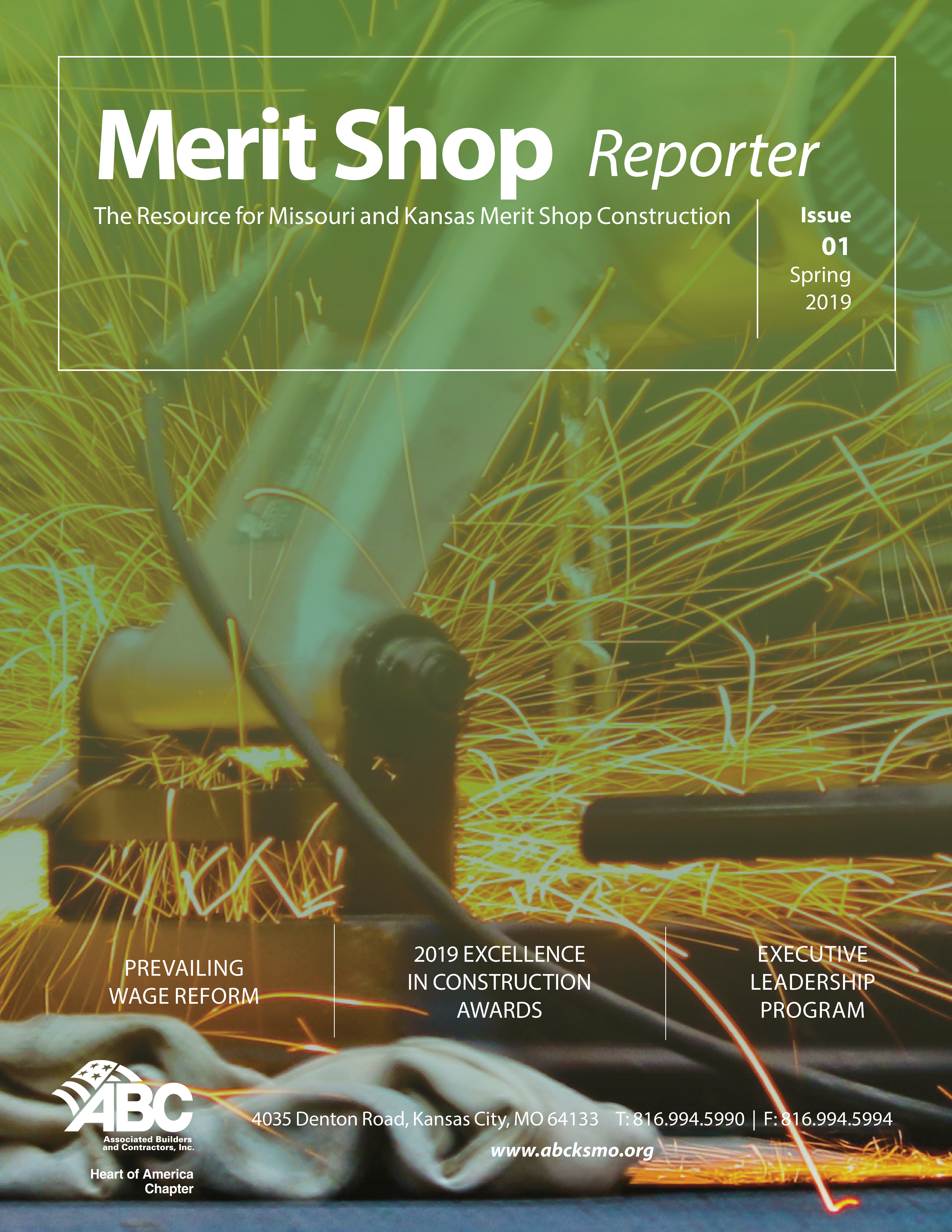 The Merit Shop Reporter | front page | Associated Builders & Contractors